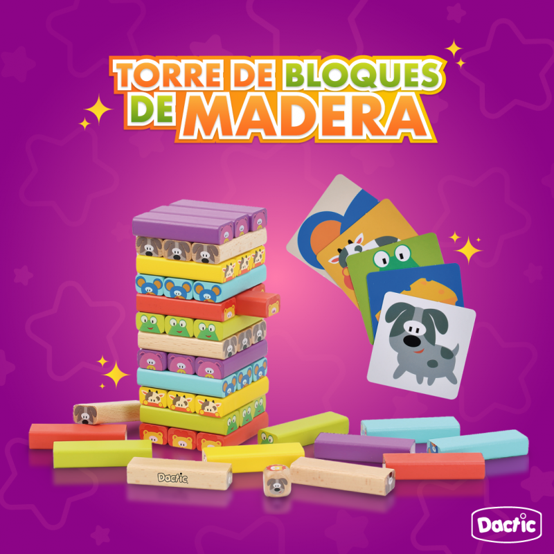 Torre de Bloques de Madera