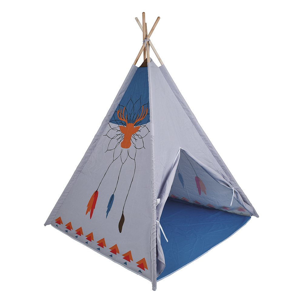 Carpa Tipi Blanca 120x120x150cm - Imagen 7