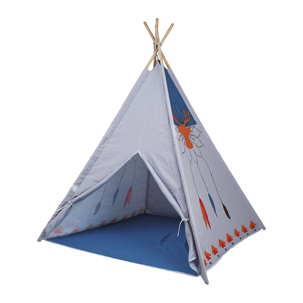 Carpa Tipi Blanca 120x120x150cm - Imagen 5