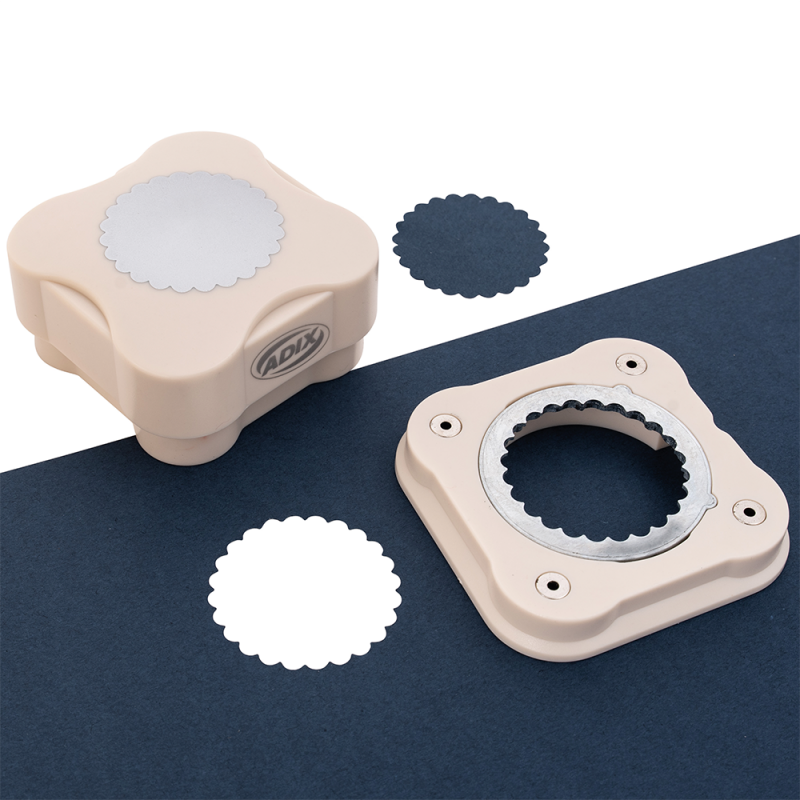 Perforadora Anywhere 1,5" Círculo ondulado