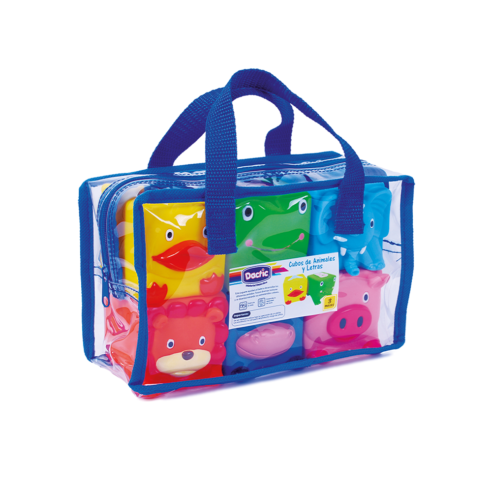 Cubo Animales y Letras 6u