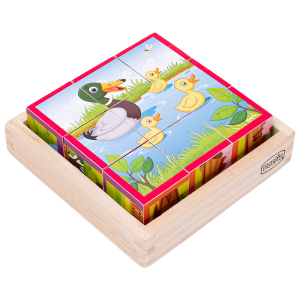 Puzzle Cubo Animales