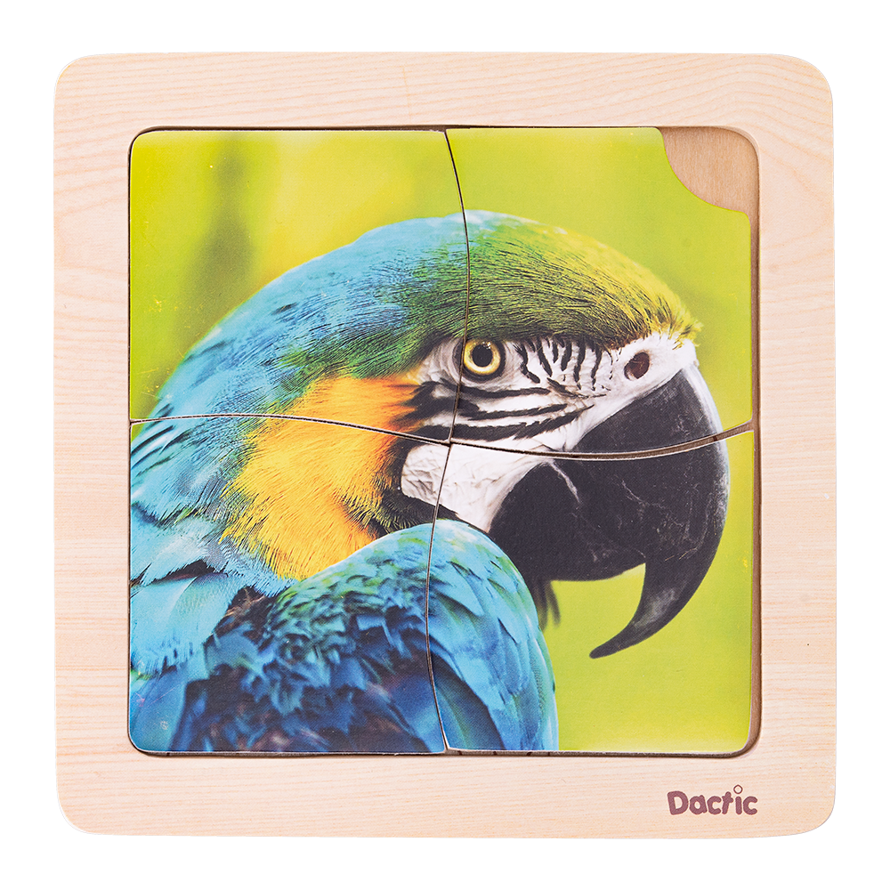 Puzzle Loro de Madera