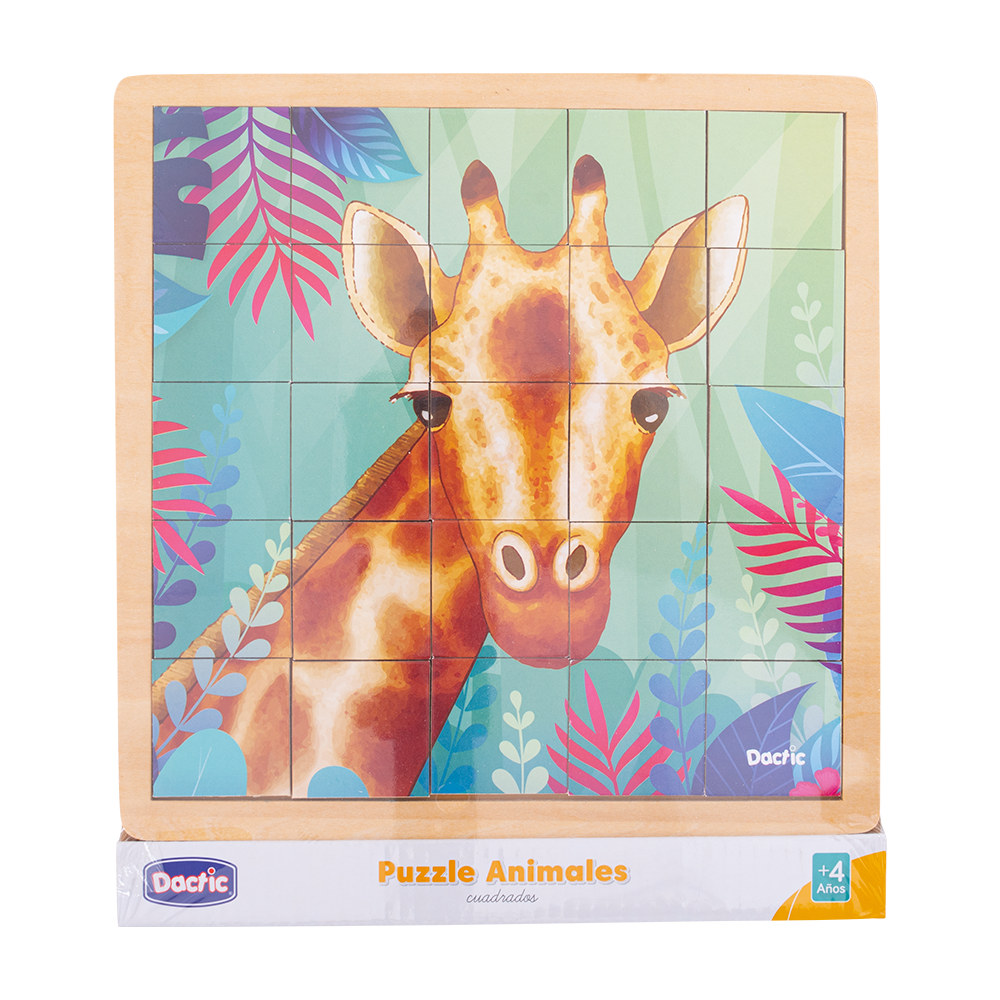Puzzle Jirafa Madera 25 pz - Imagen 4