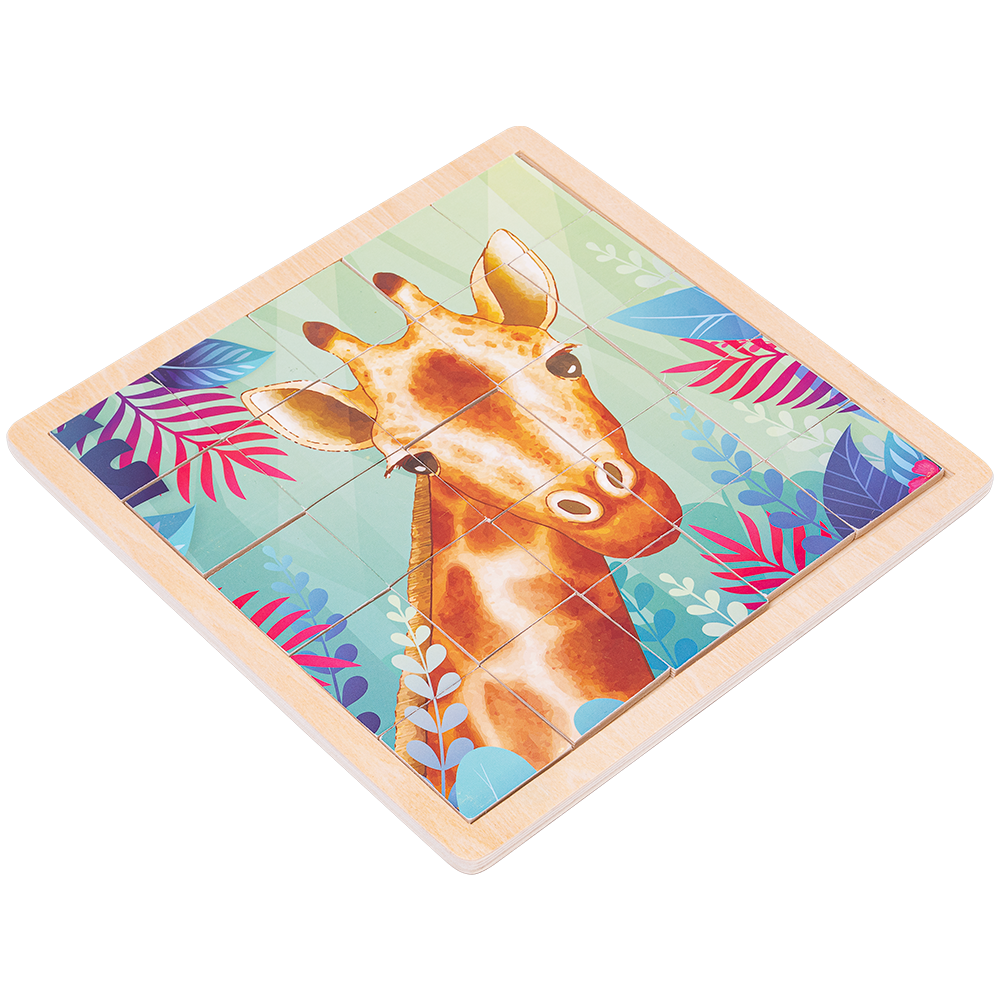 Puzzle Jirafa Madera 25 pz - Imagen 2