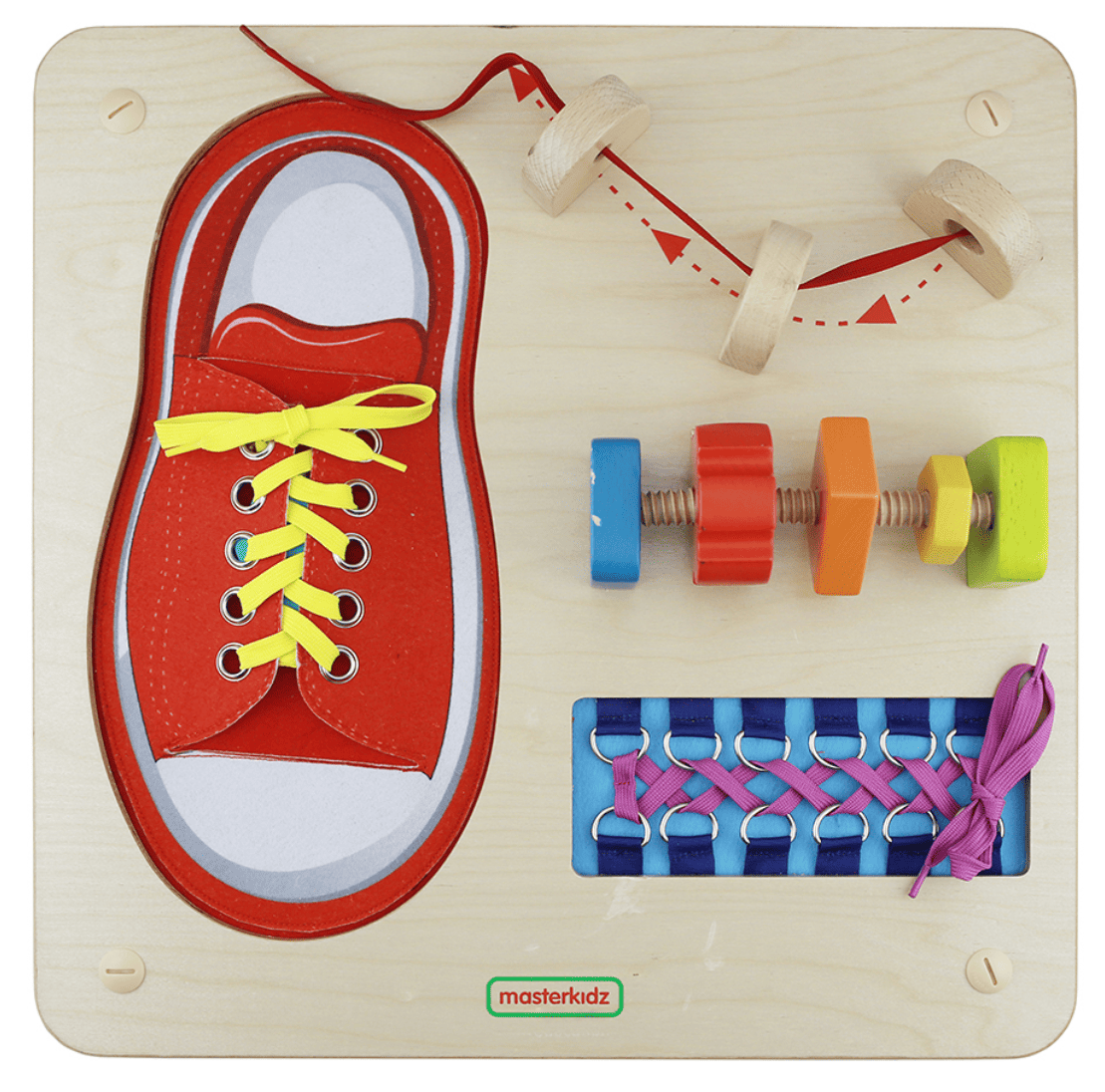 ¡Ata tus cordones! - Tablero de Pared
