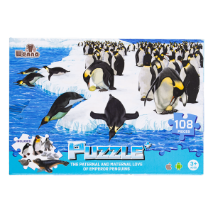 Puzzle Pingüino 108 Piezas + Figuras