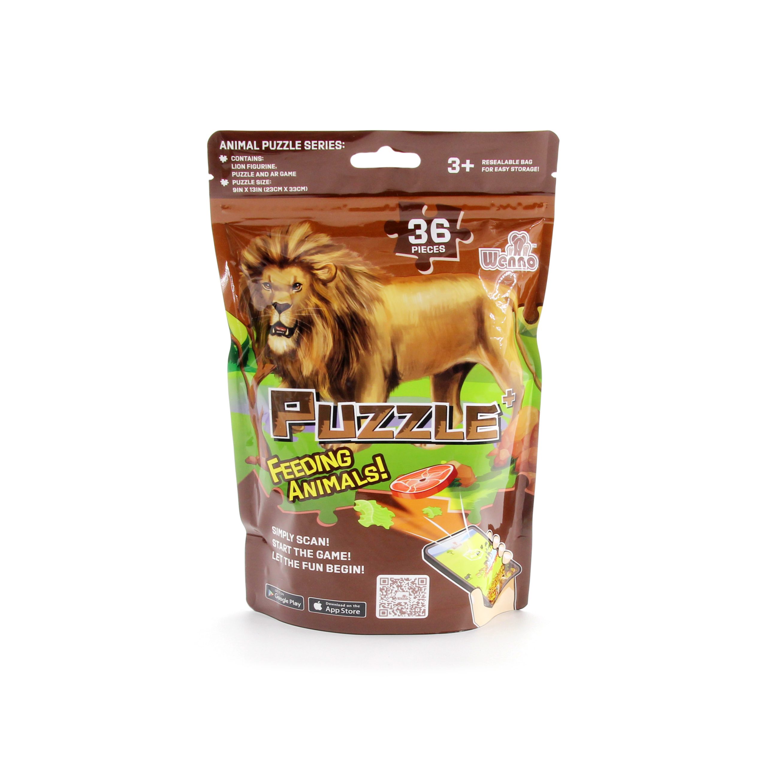 Puzzle León 36 Piezas + Figura - Imagen 4