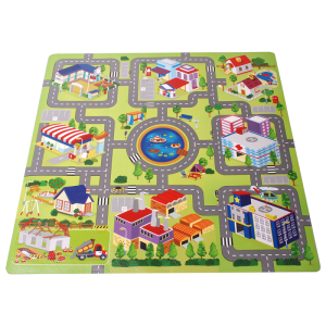 Alfombra Ciudad de Goma Eva