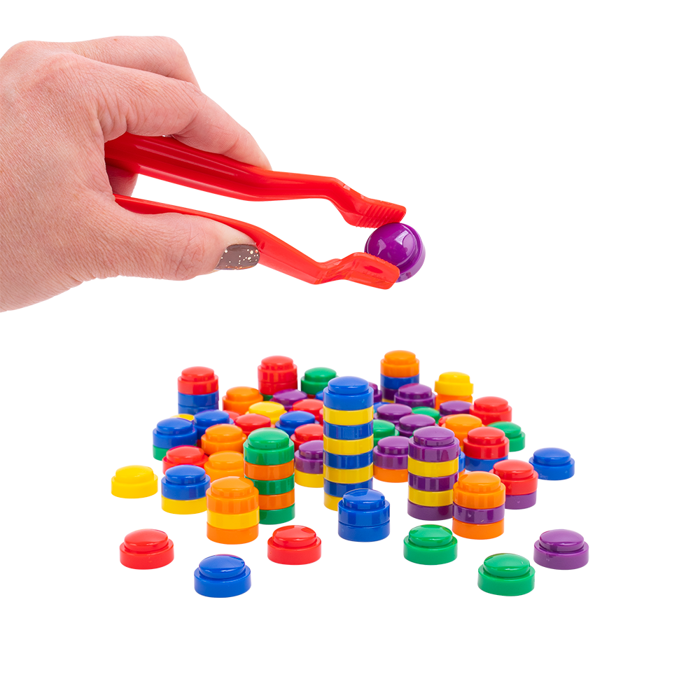 Fichas de Clasificación Apilables + Pinza - Imagen 2