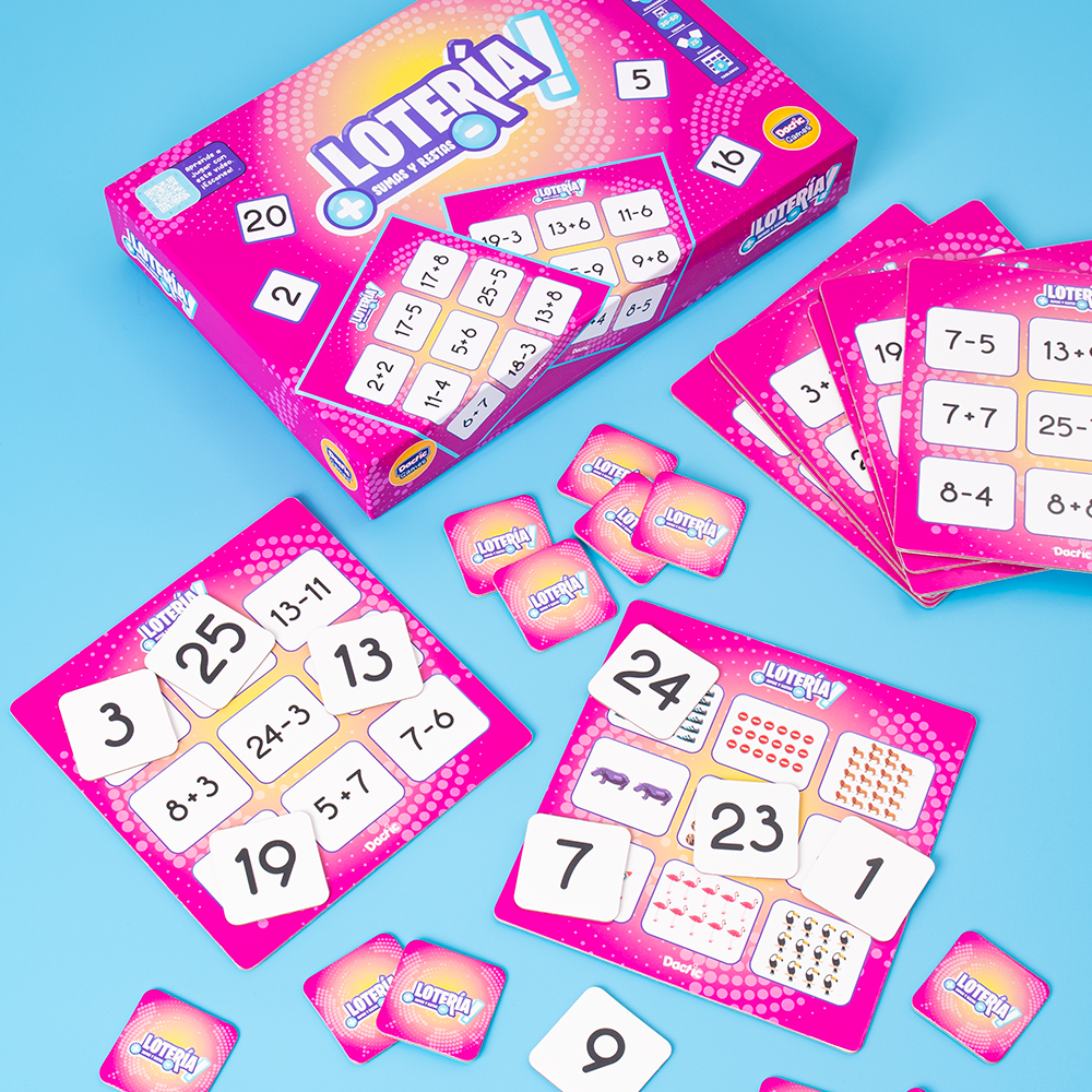 Lotería de Sumas y Restas