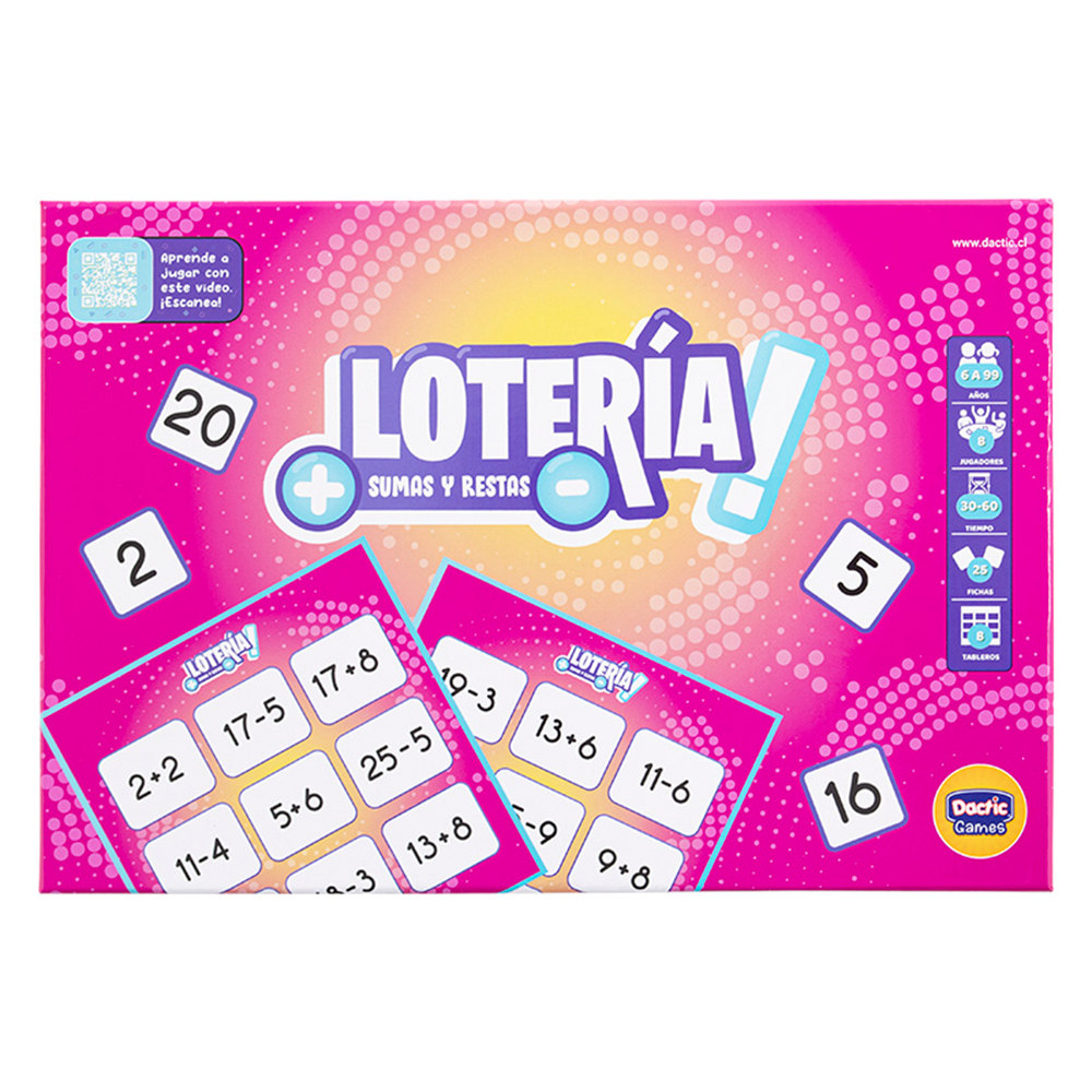 Lotería de Sumas y Restas - Imagen 2