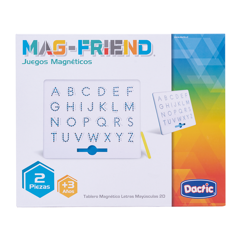 Tablero Magnético de Letras Mayúsculas