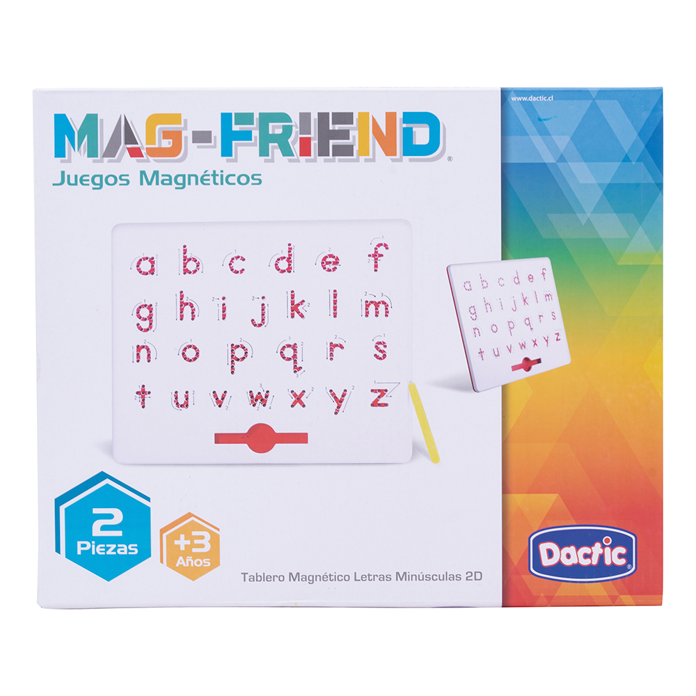 Tablero Magnético de Letras Minúsculas