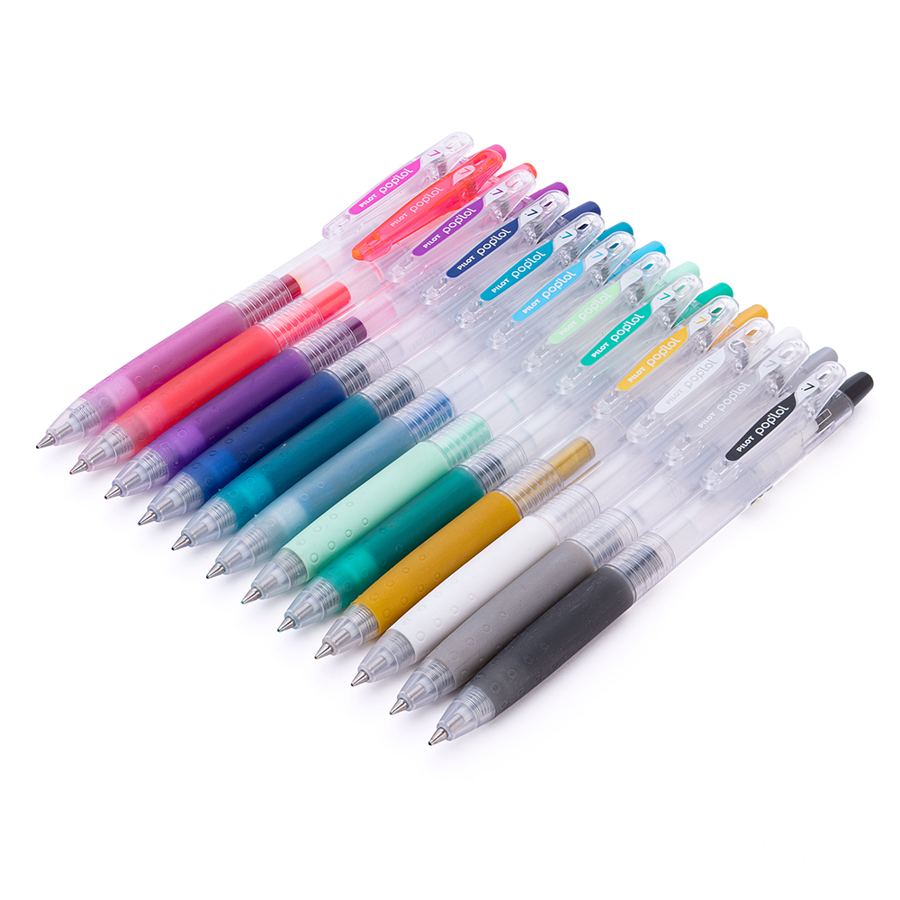 Set Lápiz Gel POPLOL Rainbow 12u - Imagen 4