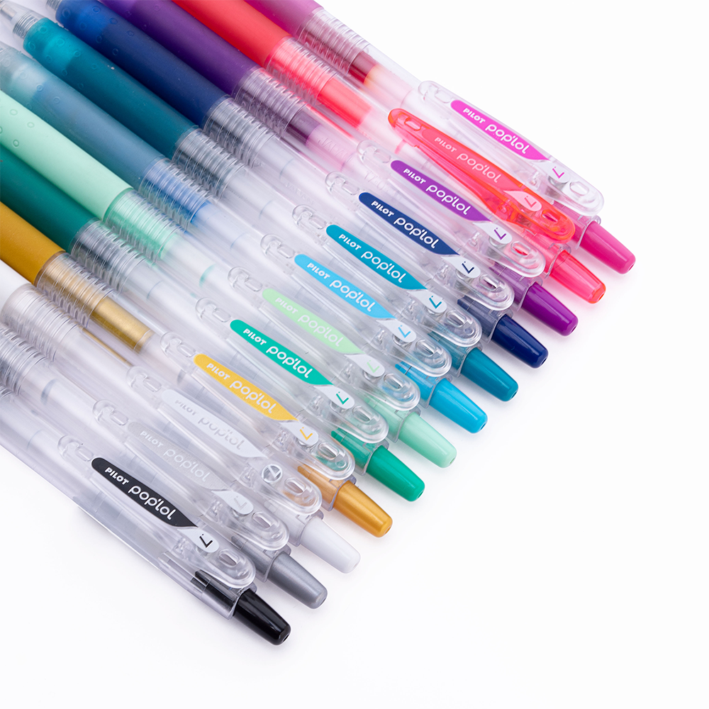 Set Lápiz Gel POPLOL Rainbow 12u