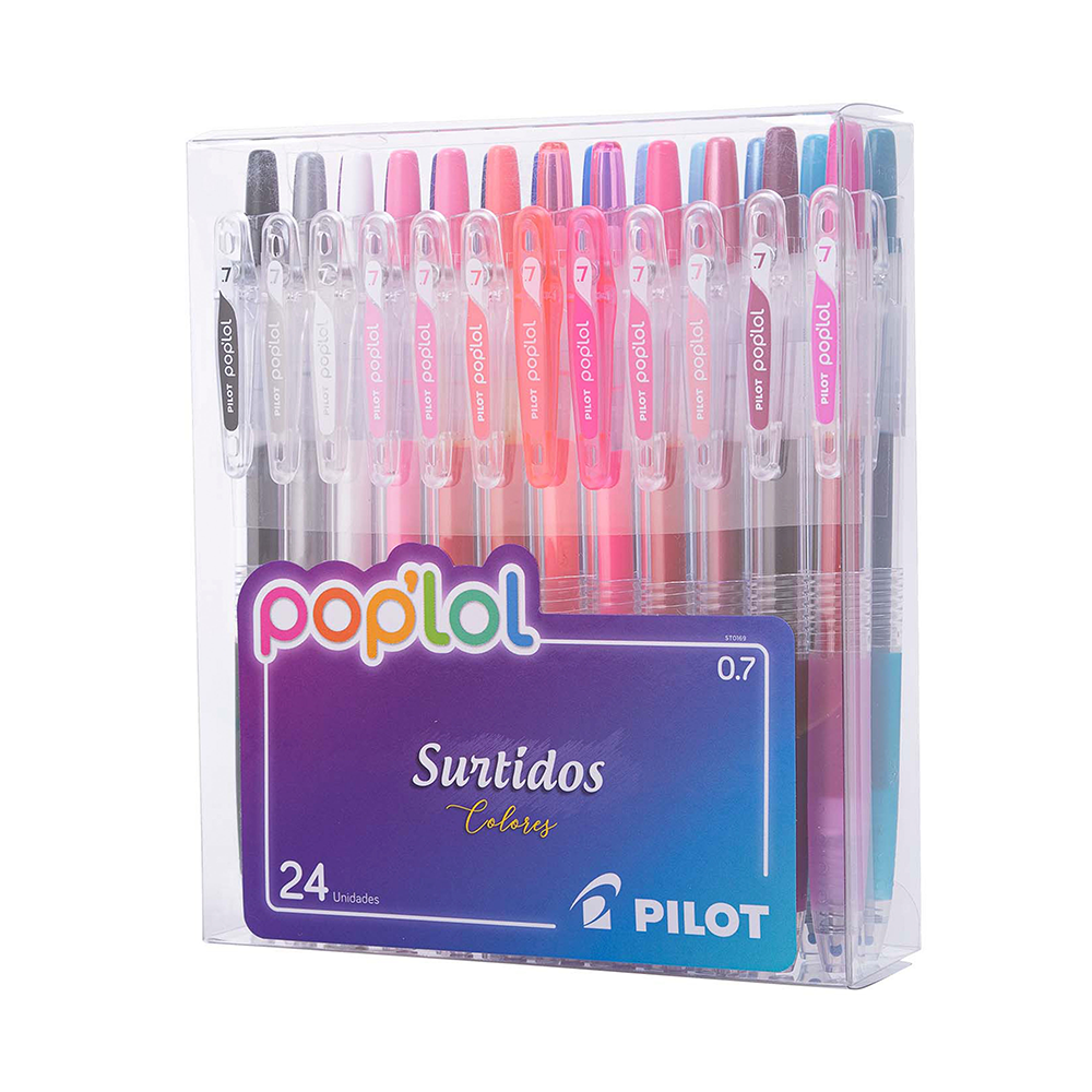 Set Lápiz Gel POP'LOL Bubble Gum 24u - Imagen 3