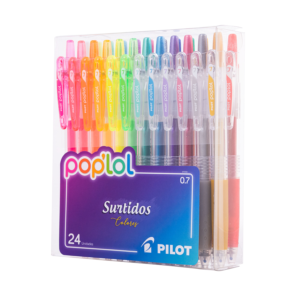 Set Lápiz Gel POP'LOL Jelly Jelly 24u - Imagen 3