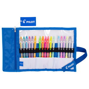 Set Lápiz Gel POPLOL 18u con Estuche