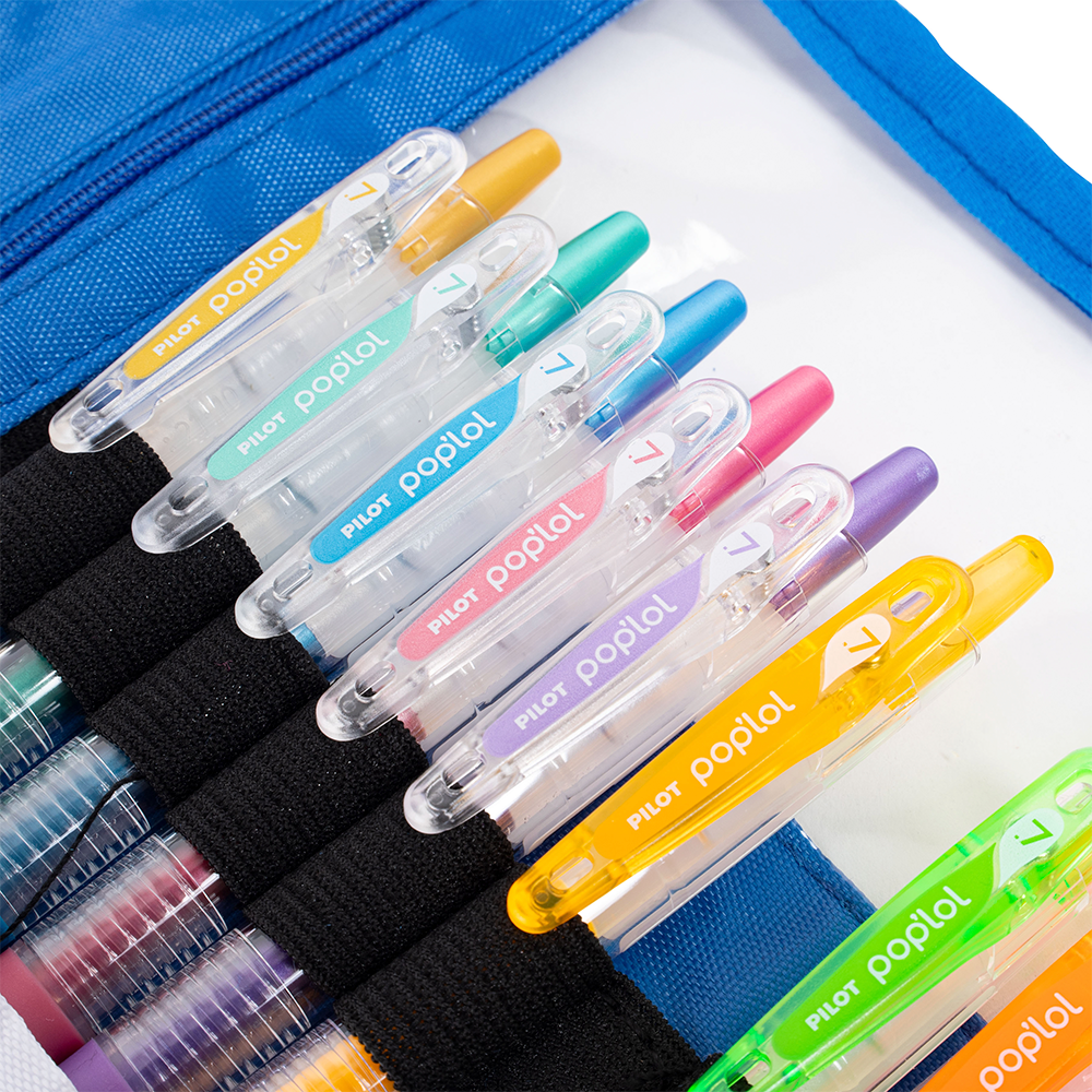 Set Lápiz Gel POPLOL 18u con Estuche - Imagen 5