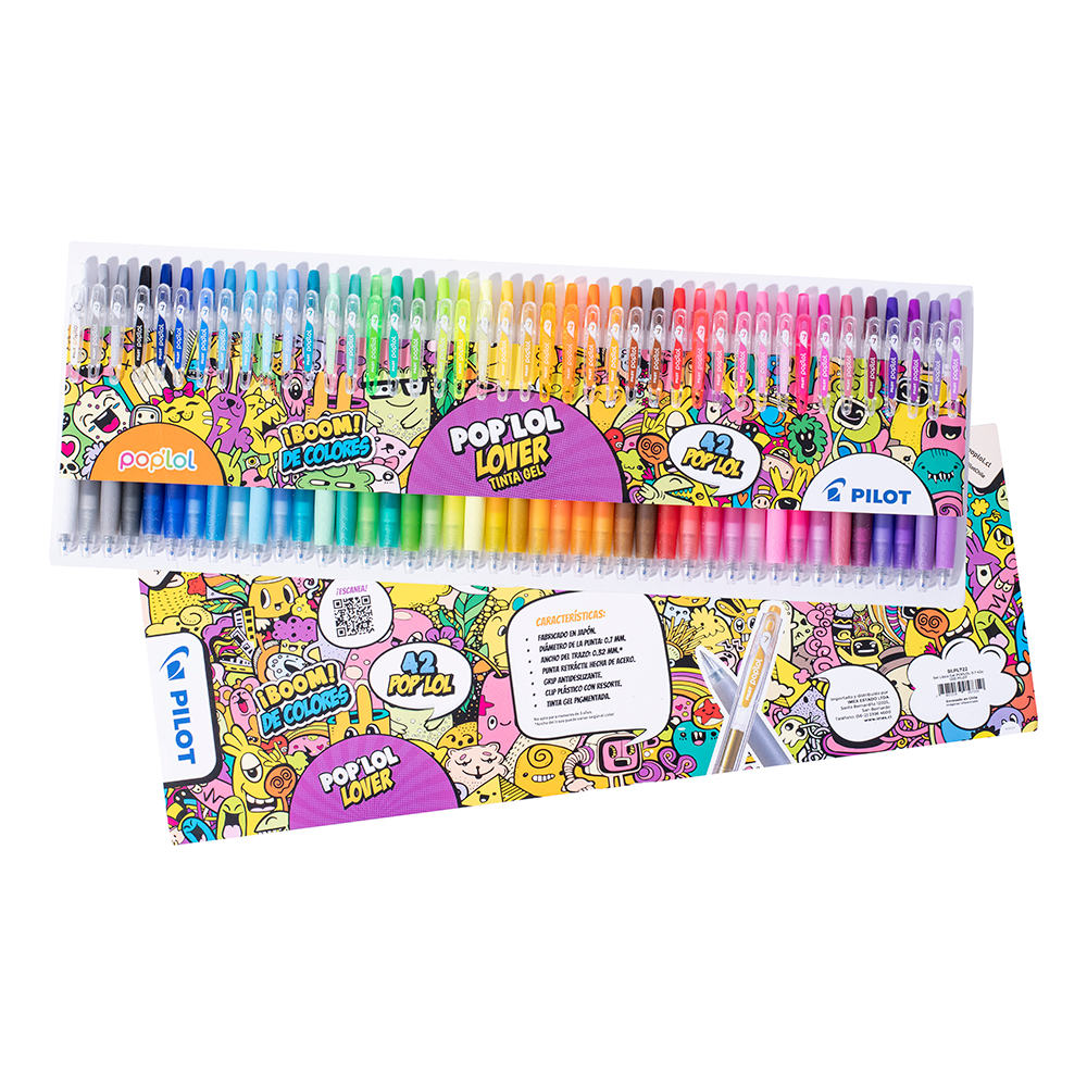 Set Lápiz Gel POP'LOL 42u - Imagen 2