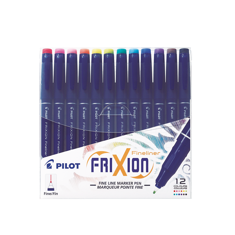 Set Marcadores Frixion Fineliner 12u - Imagen 2