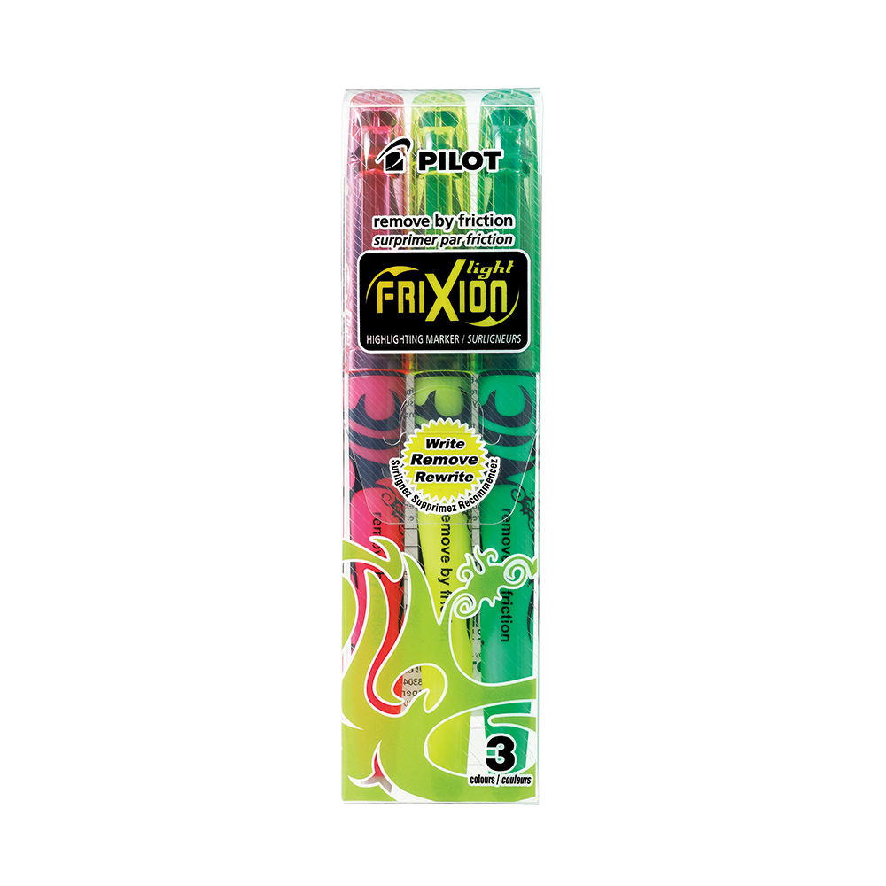 Set Destacadores Frixion Light 3u