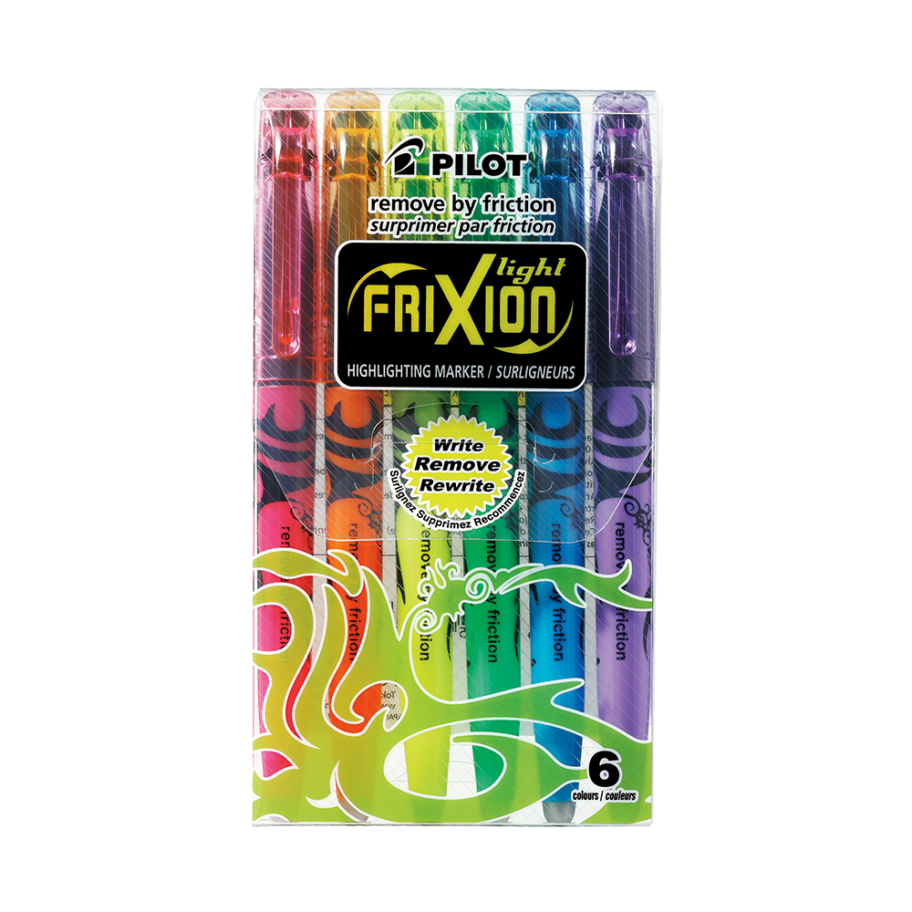 Set de Destacadores FriXion Borrables 6u - Imagen 3