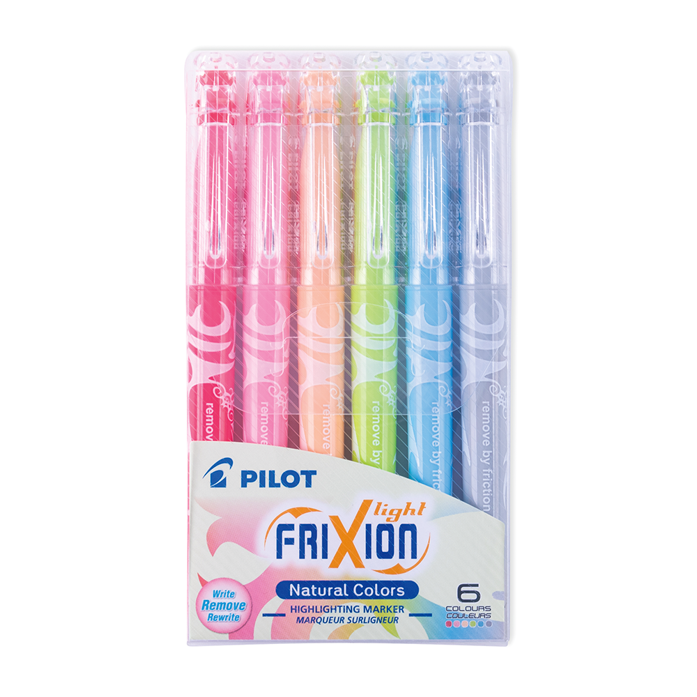 Set Destacador Frixion Light Natura 6u - Imagen 6
